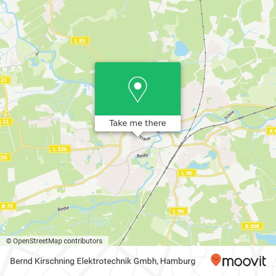 Bernd Kirschning Elektrotechnik Gmbh map