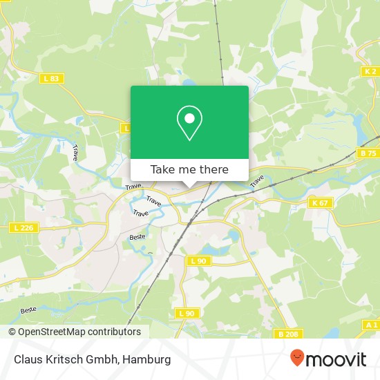 Claus Kritsch Gmbh map