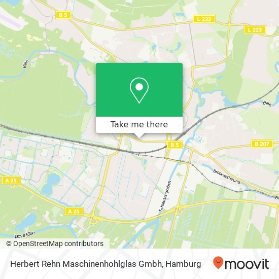 Herbert Rehn Maschinenhohlglas Gmbh map