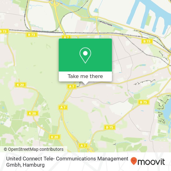 United Connect Tele- Communications Management Gmbh map