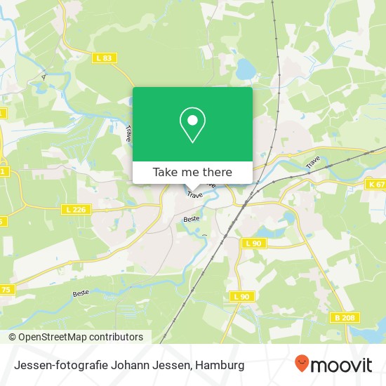 Jessen-fotografie Johann Jessen map