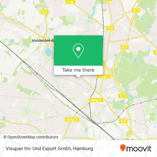 Visupan Im- Und Export Gmbh map