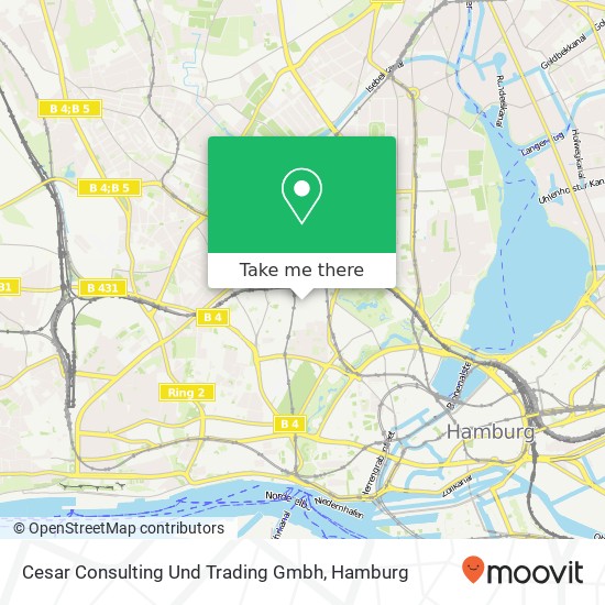 Карта Cesar Consulting Und Trading Gmbh