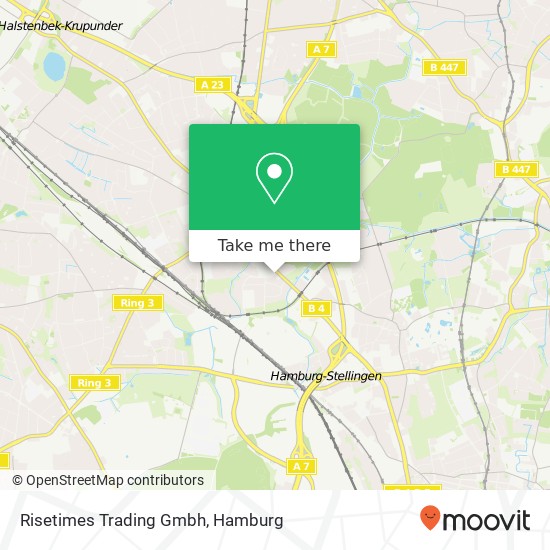 Risetimes Trading Gmbh map