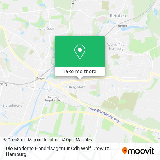 Die Moderne Handelsagentur Cdh Wolf Drewitz map