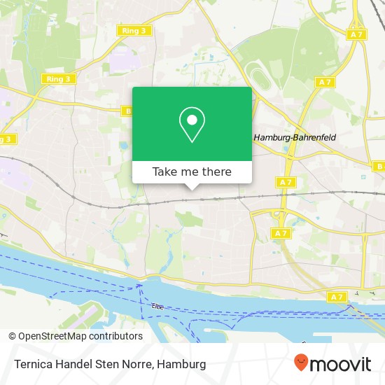 Ternica Handel Sten Norre map