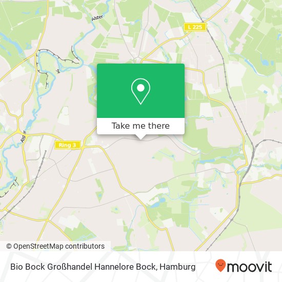 Bio Bock Großhandel Hannelore Bock map