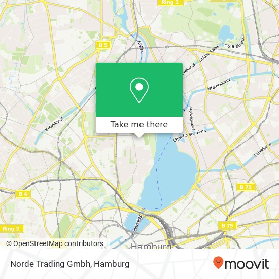 Norde Trading Gmbh map