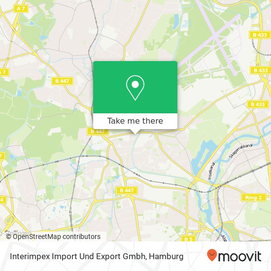 Interimpex Import Und Export Gmbh map