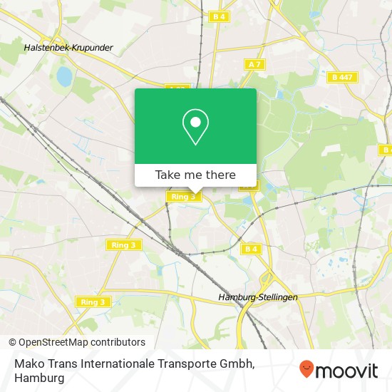 Mako Trans Internationale Transporte Gmbh map