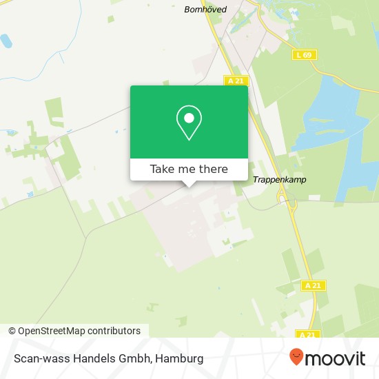 Scan-wass Handels Gmbh map