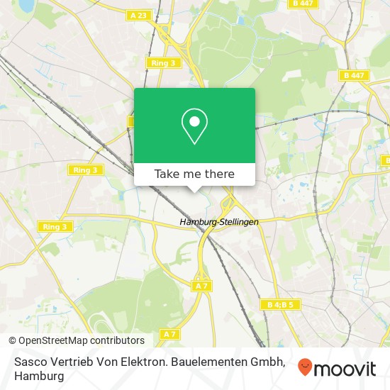 Sasco Vertrieb Von Elektron. Bauelementen Gmbh map