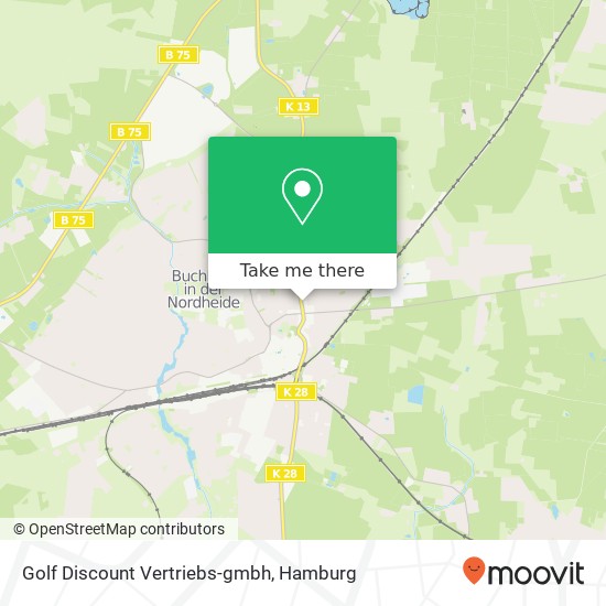 Golf Discount Vertriebs-gmbh map