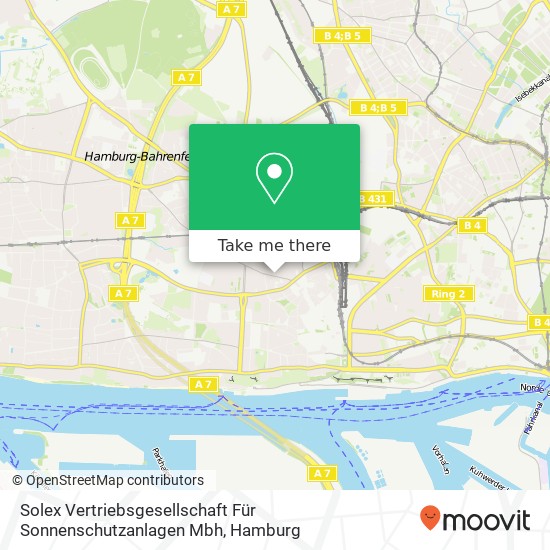 Solex Vertriebsgesellschaft Für Sonnenschutzanlagen Mbh map