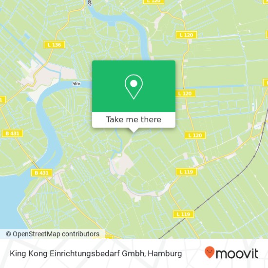 King Kong Einrichtungsbedarf Gmbh map