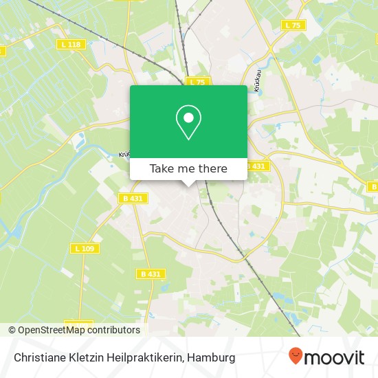 Карта Christiane Kletzin Heilpraktikerin