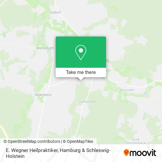 E. Wegner Heilpraktiker map