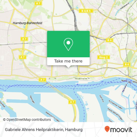 Карта Gabriele Ahrens Heilpraktikerin