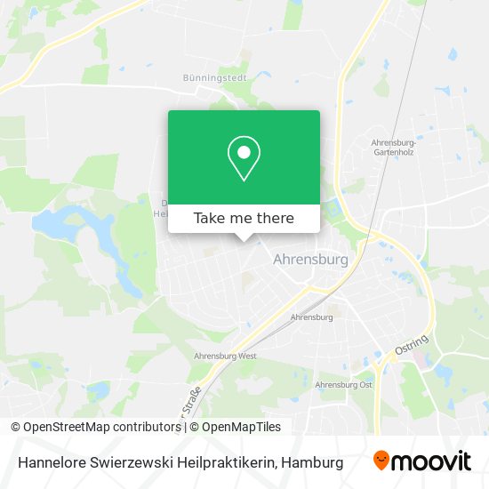 Hannelore Swierzewski Heilpraktikerin map