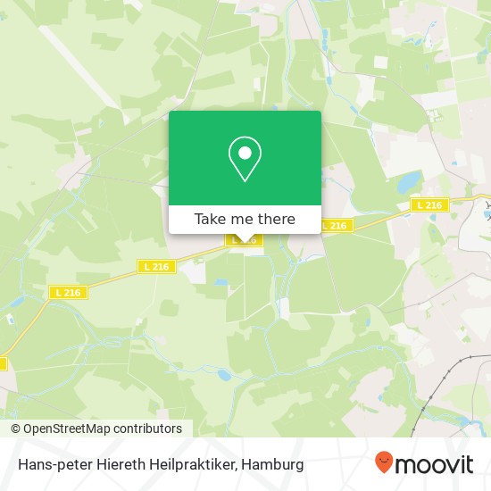 Карта Hans-peter Hiereth Heilpraktiker