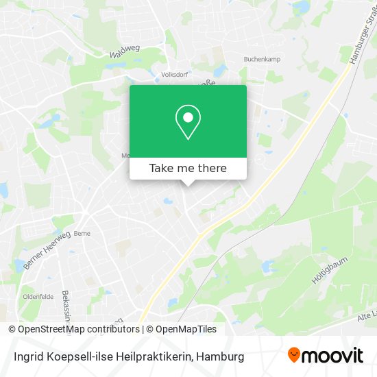 Ingrid Koepsell-ilse Heilpraktikerin map