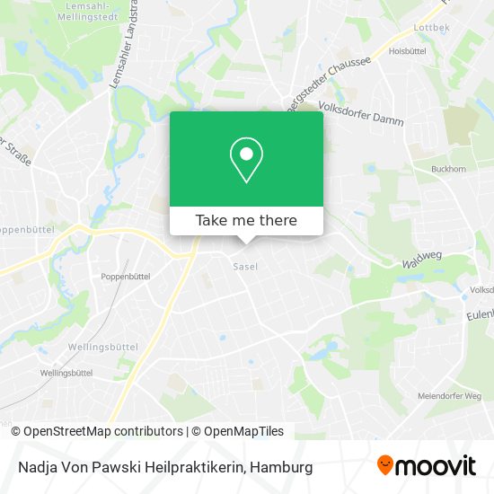Карта Nadja Von Pawski Heilpraktikerin
