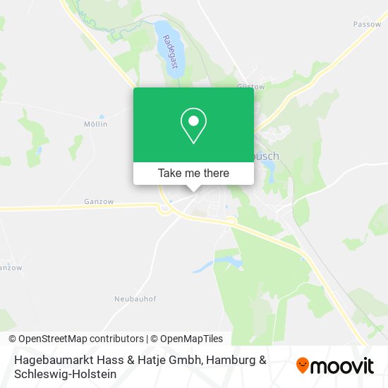 Hagebaumarkt Hass & Hatje Gmbh map