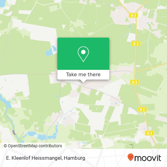 Карта E. Kleenlof Heissmangel