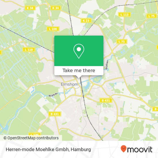 Herren-mode Moehlke Gmbh map