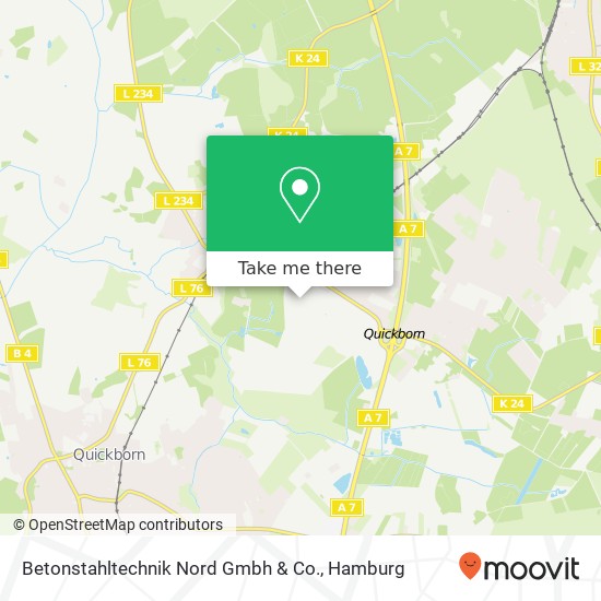 Betonstahltechnik Nord Gmbh & Co. map
