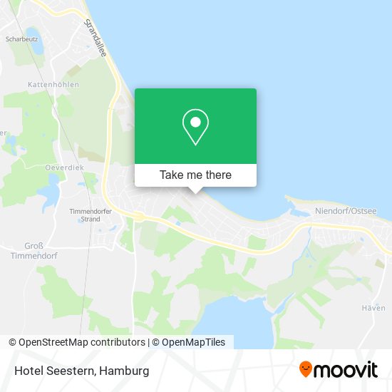 Hotel Seestern map