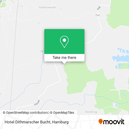 Hotel Dithmarscher Bucht map