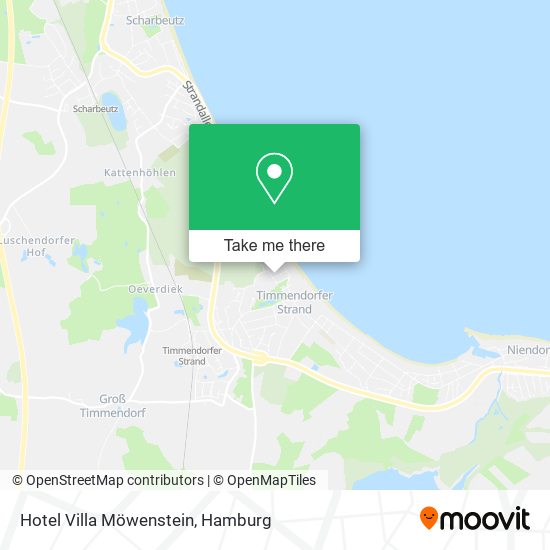 Hotel Villa Möwenstein map