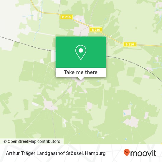 Arthur Träger Landgasthof Stössel map