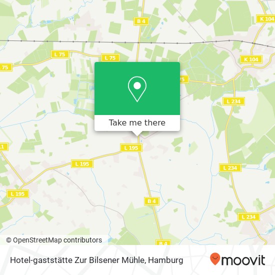 Hotel-gaststätte Zur Bilsener Mühle map