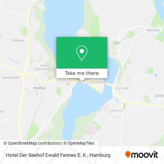 Hotel Der Seehof Ewald Fennes E. K. map