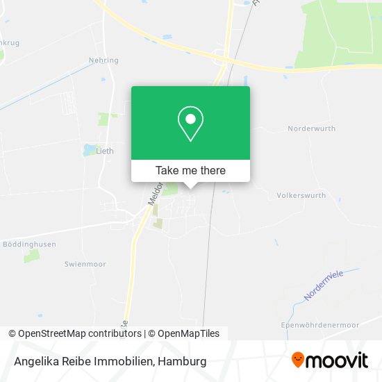 Angelika Reibe Immobilien map