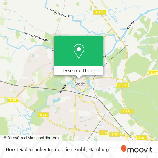 Horst Rademacher Immobilien Gmbh map