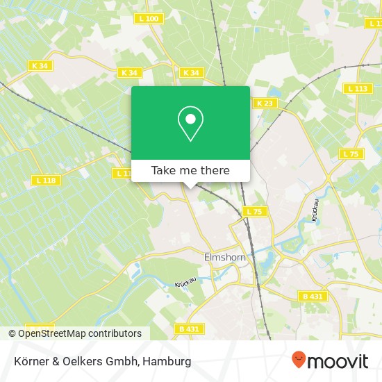 Körner & Oelkers Gmbh map