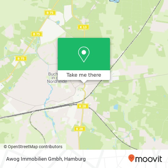 Awog Immobilien Gmbh map