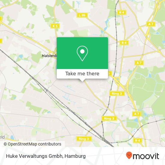 Huke Verwaltungs Gmbh map