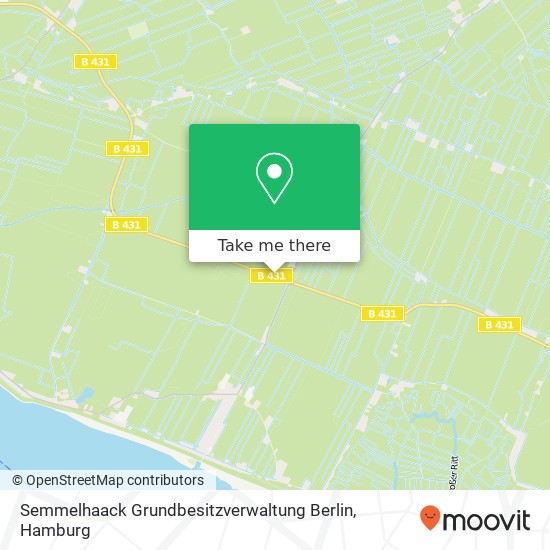 Карта Semmelhaack Grundbesitzverwaltung Berlin