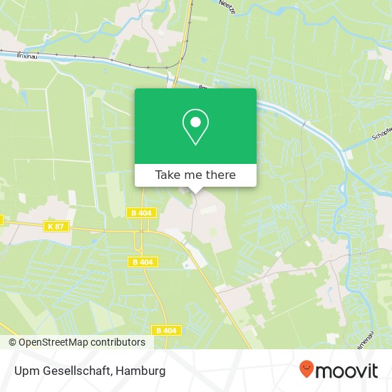 Upm Gesellschaft map