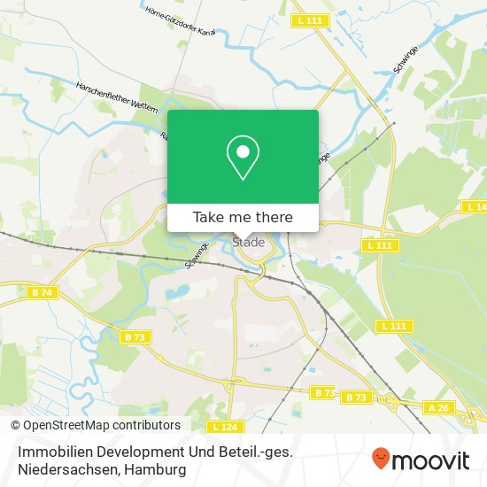 Карта Immobilien Development Und Beteil.-ges. Niedersachsen