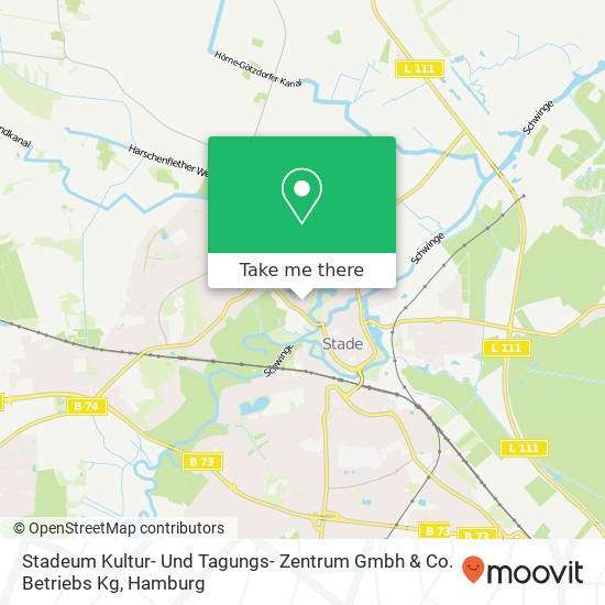 Карта Stadeum Kultur- Und Tagungs- Zentrum Gmbh & Co. Betriebs Kg