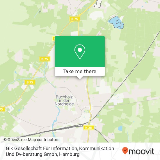 Gik Gesellschaft Für Information, Kommunikation Und Dv-beratung Gmbh map