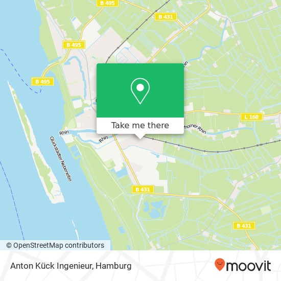 Anton Kück Ingenieur map