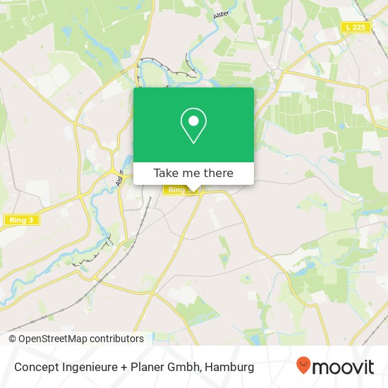 Concept Ingenieure + Planer Gmbh map