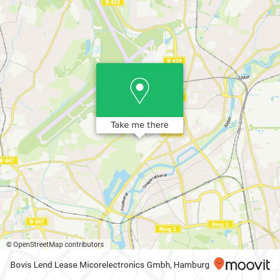 Bovis Lend Lease Micorelectronics Gmbh map