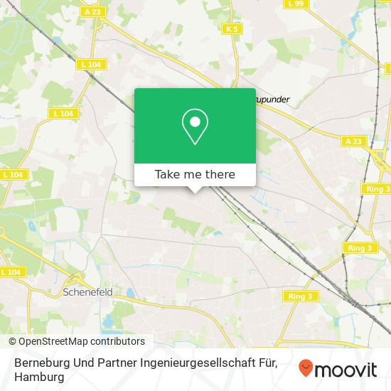 Berneburg Und Partner Ingenieurgesellschaft Für map
